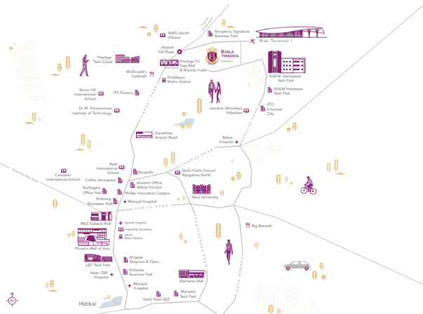 Trimaya Location Map
